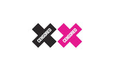 Peekaboo Fashionable Nipple Pasties Censored Black & Pink Fancy Dress Ups